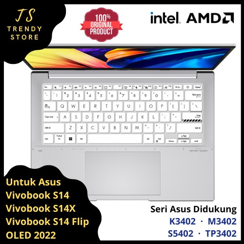 Keyboard Protector Cover Asus Vivobook S14 S14X Flip 2022 K3402 M3402