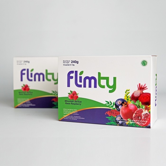 

Flimty Fiber Pelangsing Tubuh-Herbal Detox- Minuman Kesehatan -1 box isi 16 sachet