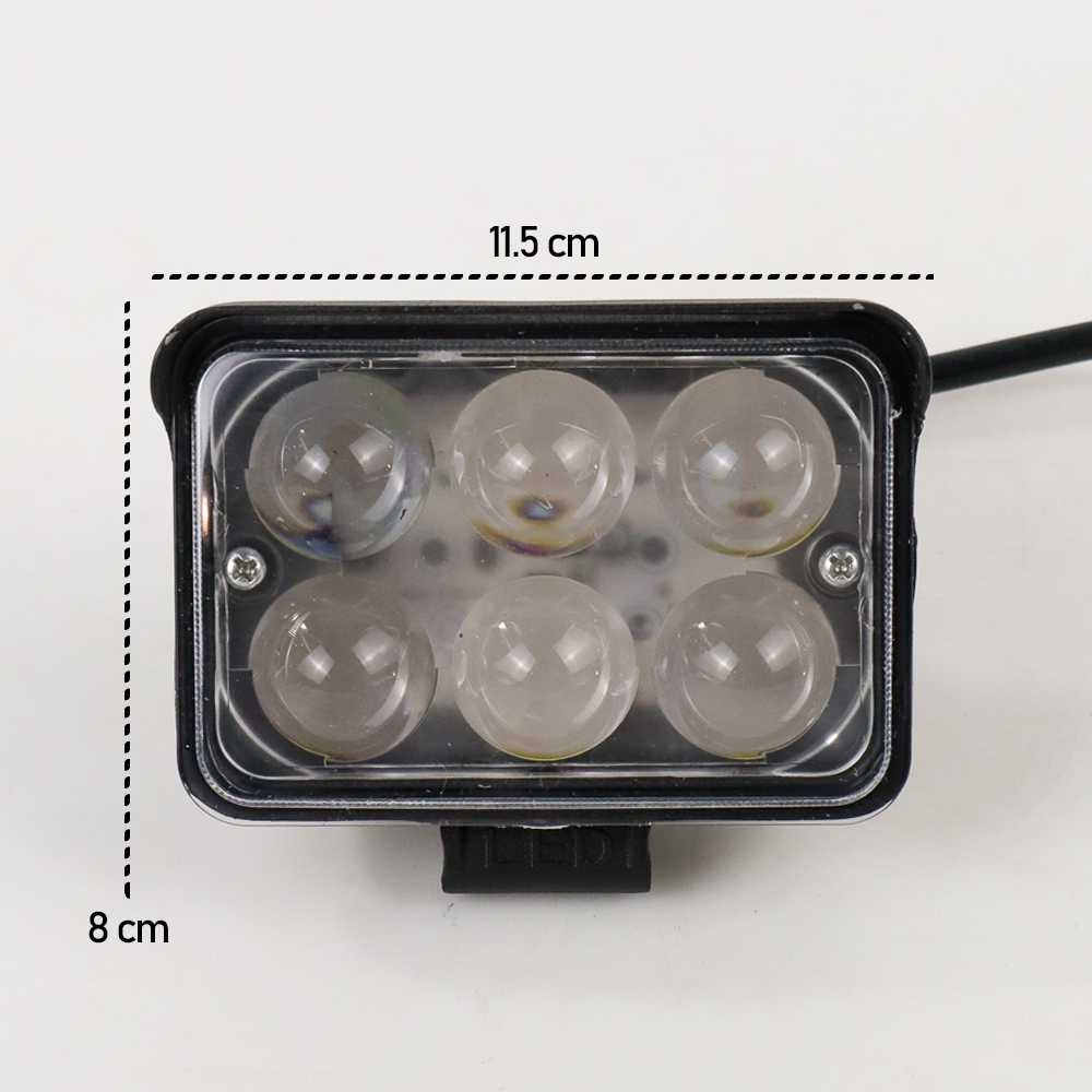 ( 100% BARANG ORI ) Xianyi Science Lampu Sorot Flood Spotlight 18W 6 LED White Light - SDL1845