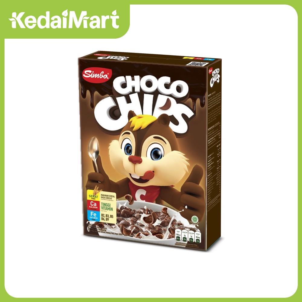 

Simba Choco Chips Cereal Box 170 Gram