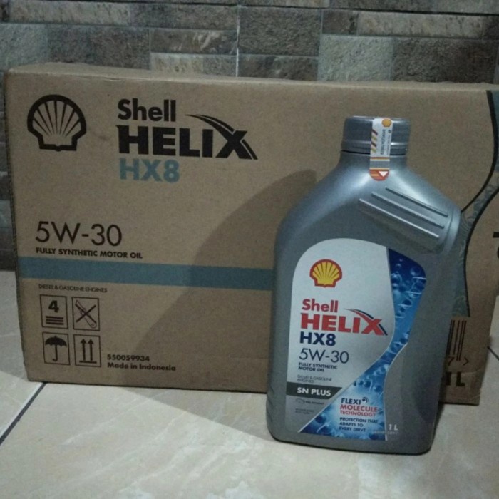 SHELL HELIX HX8 FULLY SYNTHETIC MOTOR OIL ORIGINAL