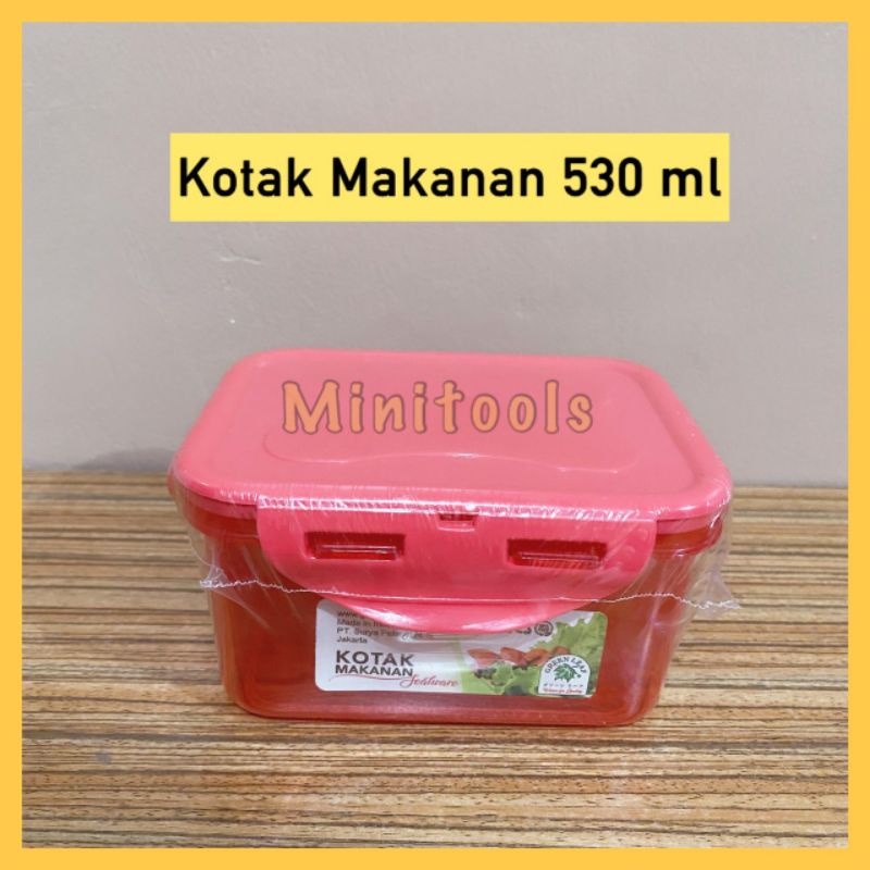 Tempat Makanan Sealware Lock 4 Green Leaf / Sealware Lock 4 530ml / Sealware Lock 4 670ml / Sealware Lock 4 850ml