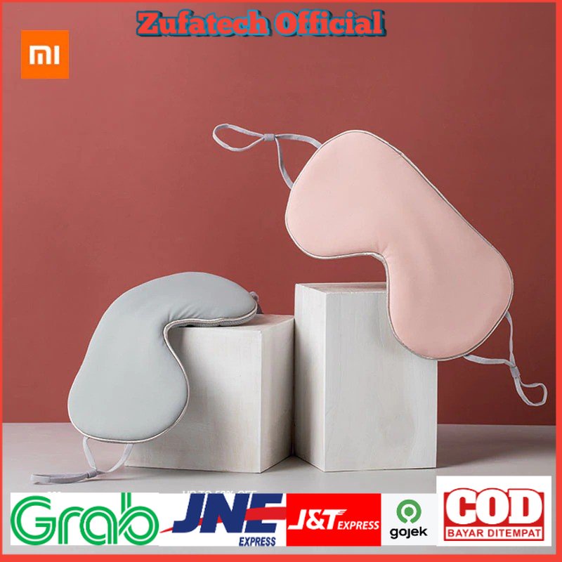 Xiaomi Jordan &amp; Judy Sleeping Mask Penutup Mata Double Sided Breathable Ice Silk Eye Patch HO389