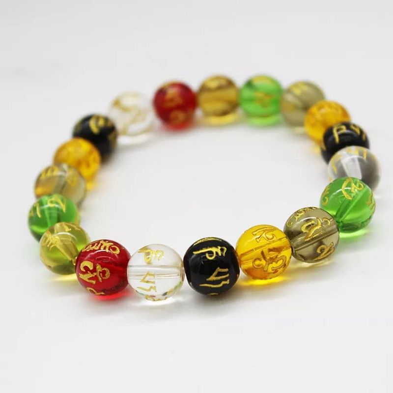 Gelang  Batu Mantra Buddah