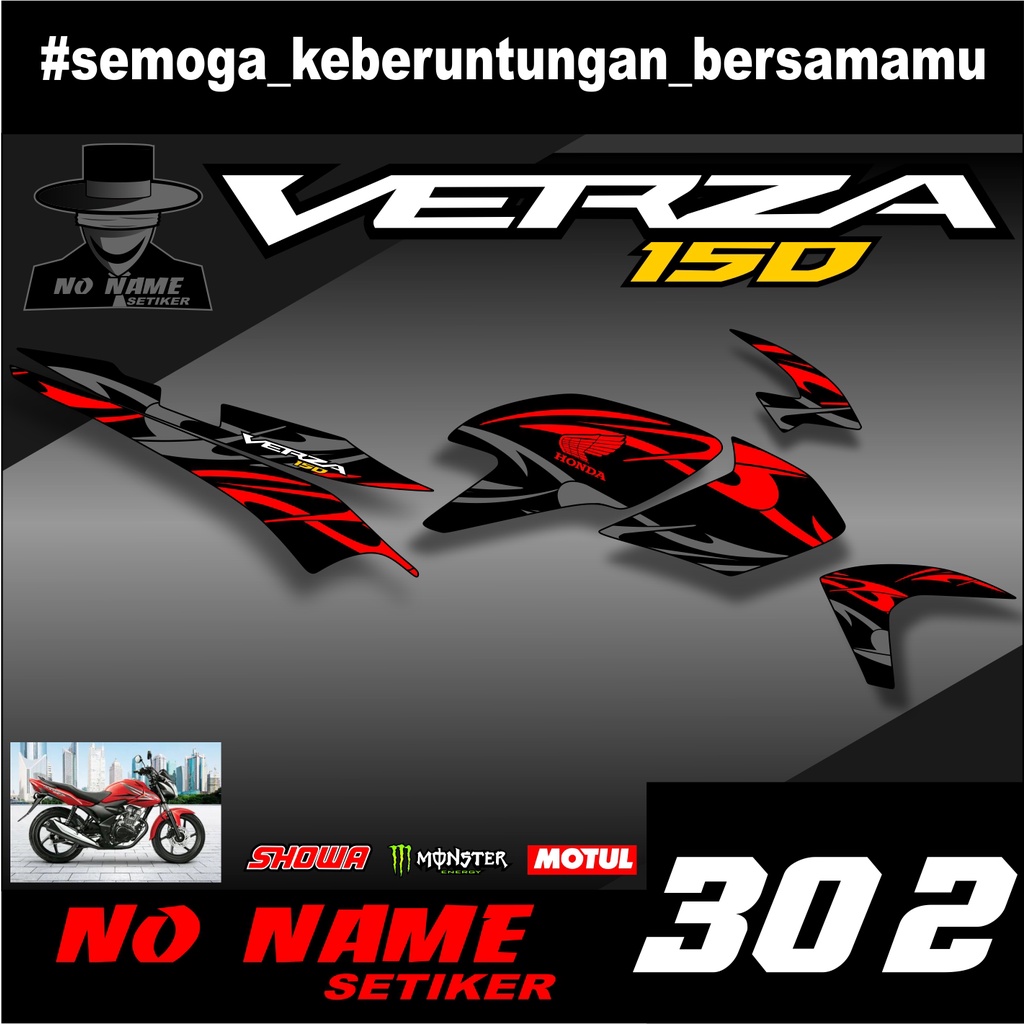 striping variasi verza(302) / decal verza / variasi verza