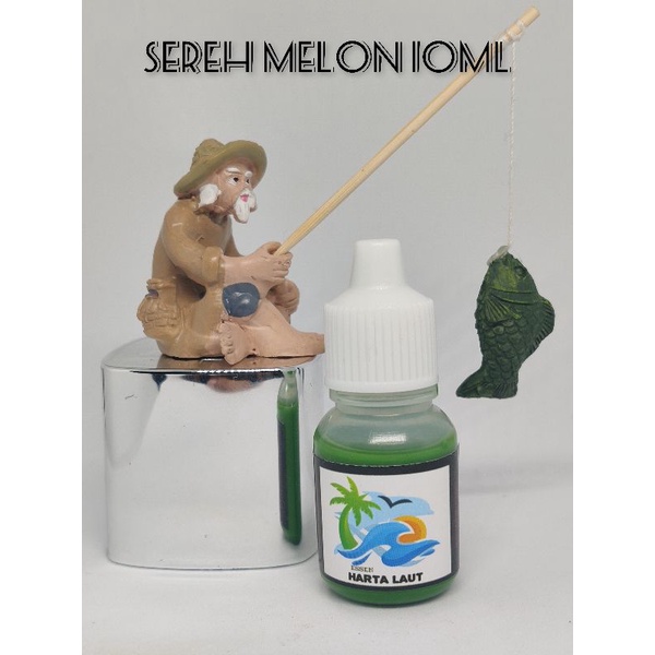 ESSEN SEREH MELON 10ml (Harta Laut) ESSEN GACOR / ESEN JITU / ESSEN GALAK / ESSEN JUARA / ESSEN IKAN