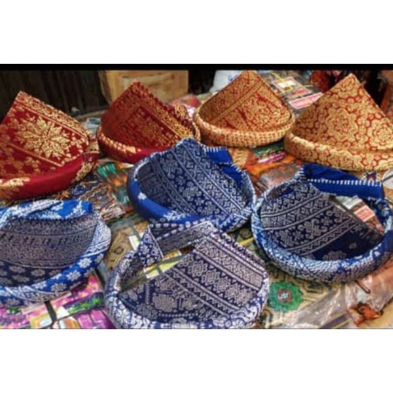 tanjak songket asli tenun tangan / songket palembang asli tenun tangan