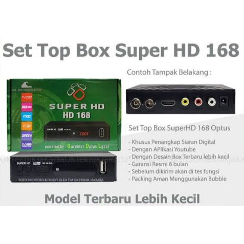 Set Top Box (STB) SUPER HD 168