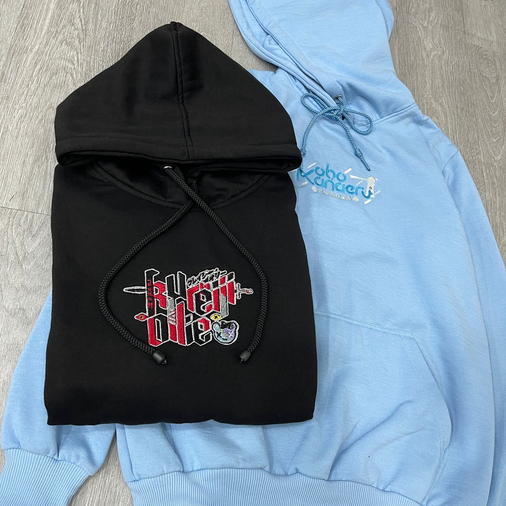 Hoodie Kureiji Ollie HololiveID Anime Vtuber Premium Unisex embroidery