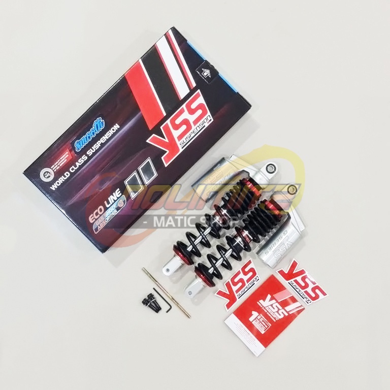 Shock YSS G Series Smooth Silver Edition 305mm New NMAX 2020 Aerox 155