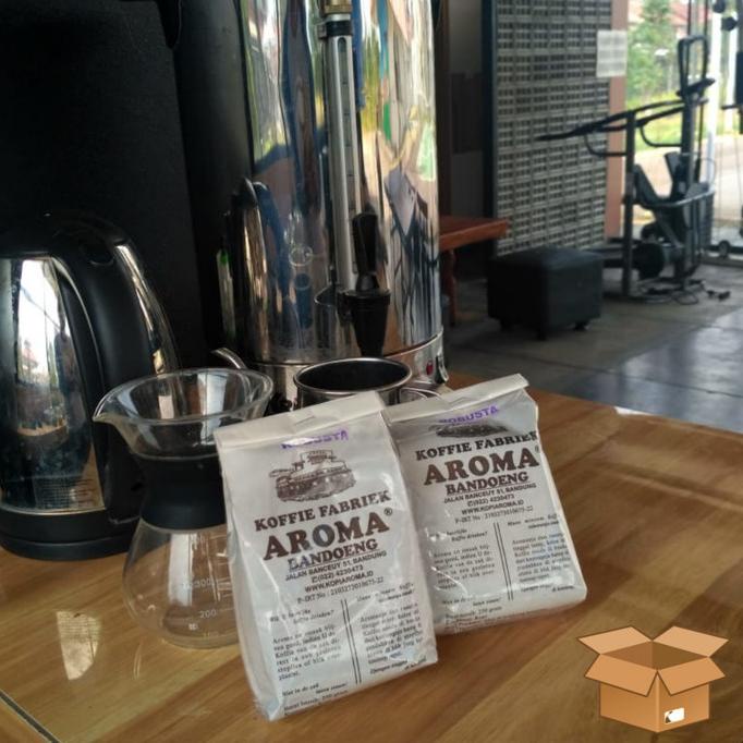 

[BISA COD] KOPI AROMA ROBUSTA KOPI LEGENDARIS KHAS BANDUNG 250 GRAM - HALUS