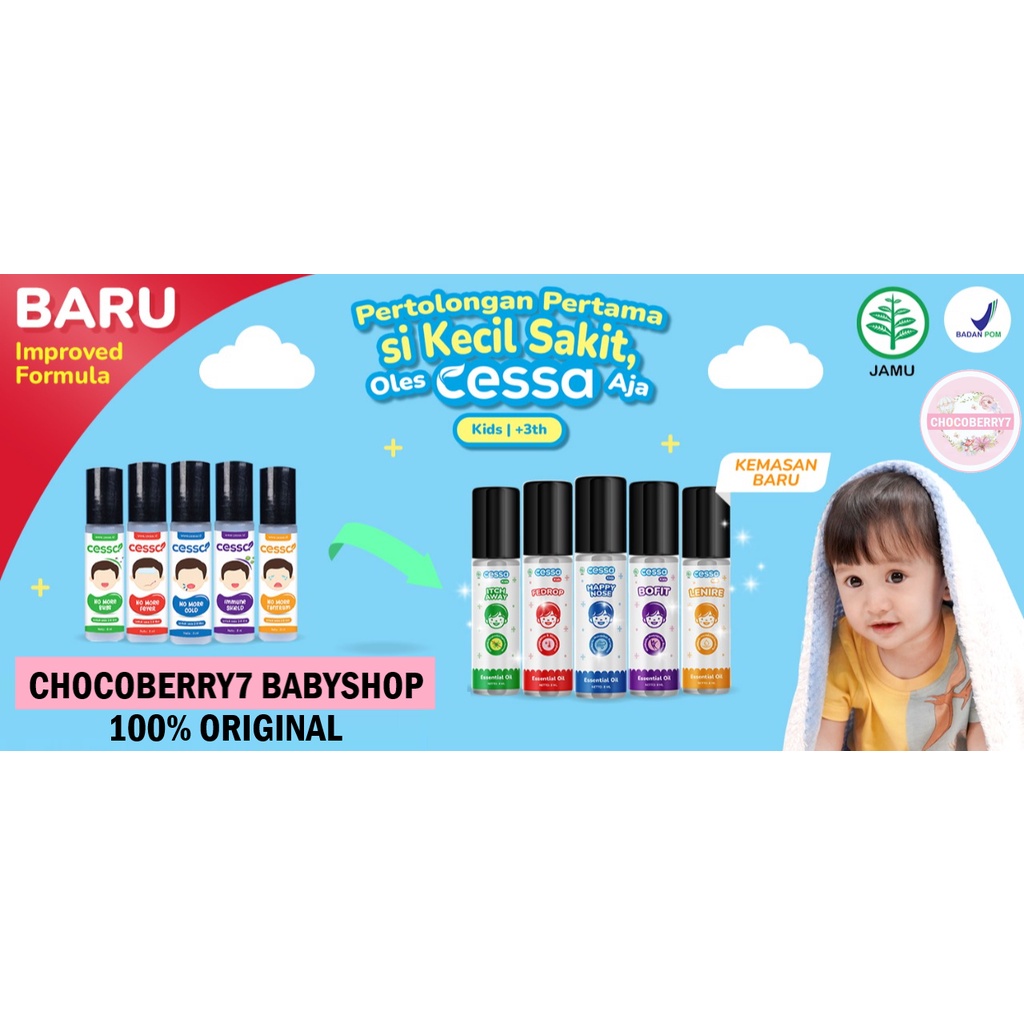 Paket Hemat Cessa KIDS isi 5 varian ANAK 3 Tahun ke atas Cessa Paket KIDS