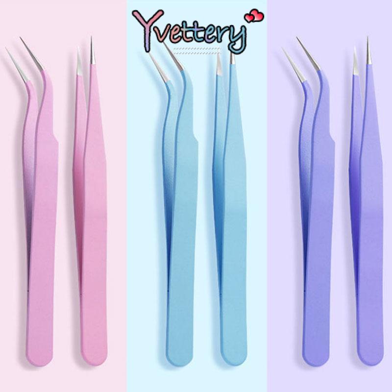 

COD❤️ Macaron Tweezers Penjepit Stiker Sticker Scrapbook Peralatan Journal Journaling Pinset Tweezer / EYELASH EXTENSION -yy