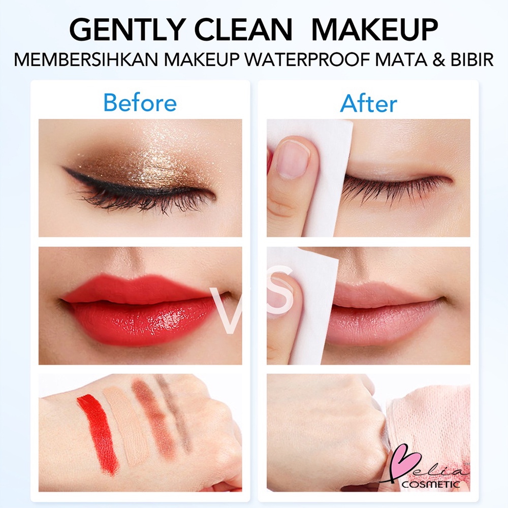 ❤ BELIA ❤ YOU Spring Water Eyes Lips Remover 80ml | Pembersih Make Up Mata Bibir | Cleansing | BPOM