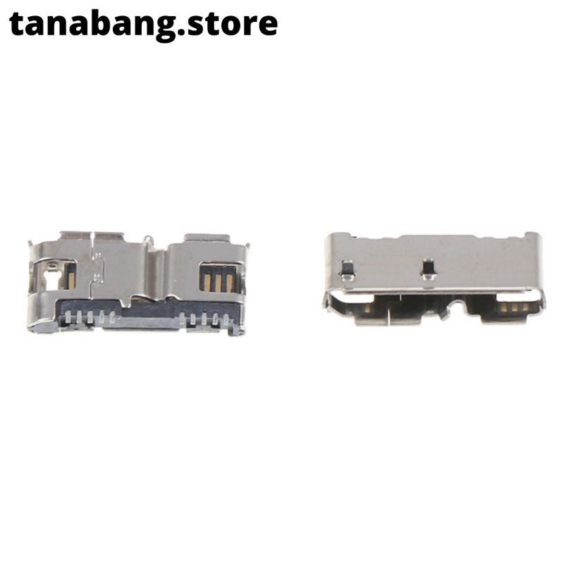 Micro 3.0 Female Socket DIP Type B USB 3.0 Connector for Mobile Hard Disk Drives Data Interface