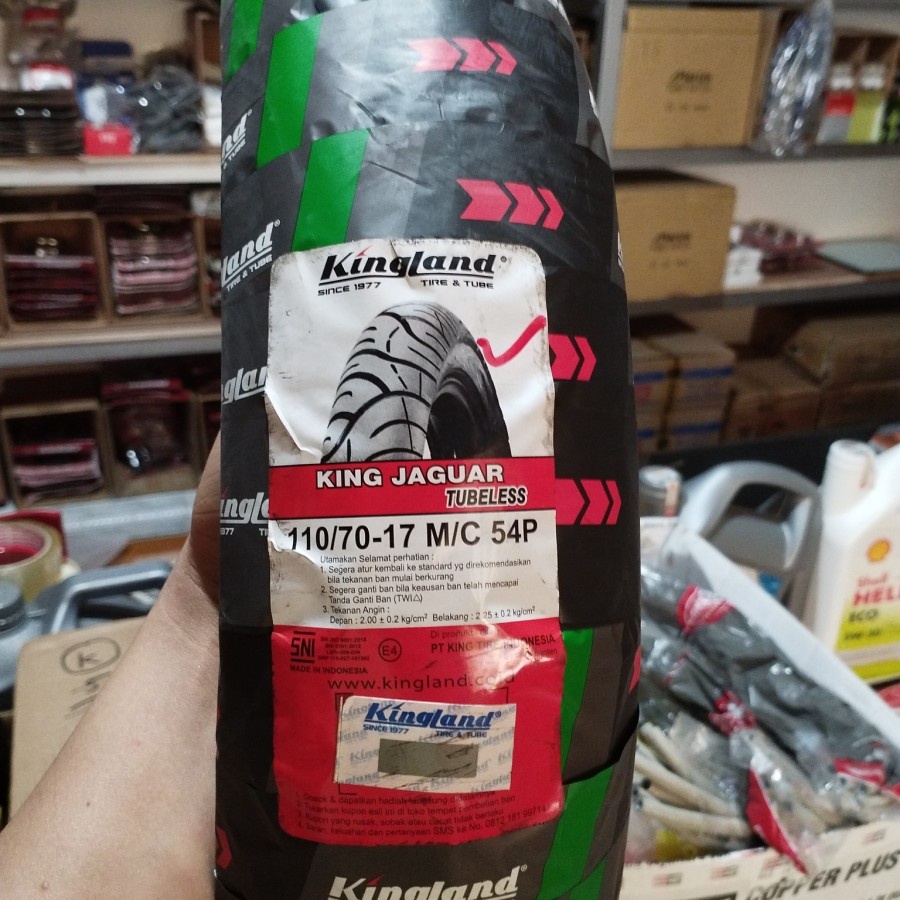 Ban Luar Kingland ukuran 110/70-17