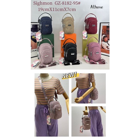 Tas Slempang Dan Dompet wsnita Sighmon #8182-95