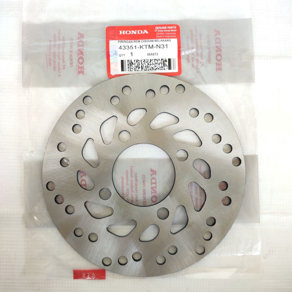 PIRINGAN CAKRAM BELAKANG HONDA SUPRA X 125 43351-KTM-N32