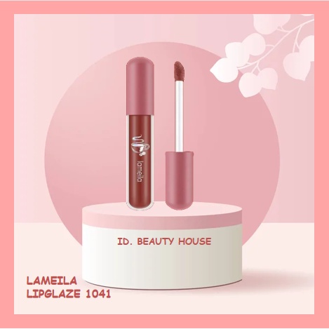 lameila lip glaze matte lipstick anti air lipstik velvet lip gloss LM-1041-LIPSTIK