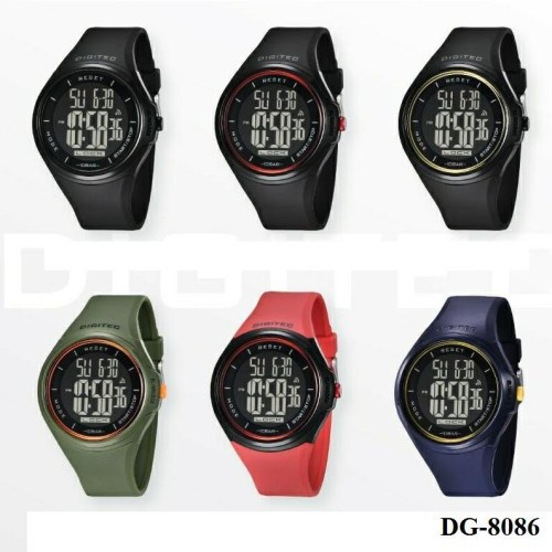 Jam Tangan Original DIGITEC DG 8086 Touch Screen Watch Jam Tangan Pria