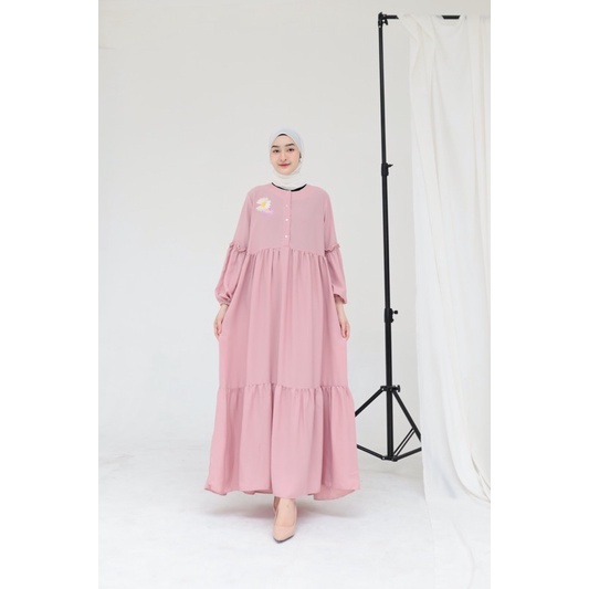 MEYSA MAXI DRESS ( Ld 104 Pjg 134)