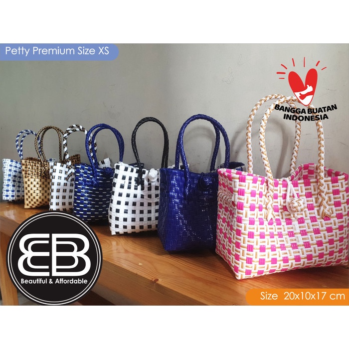 Jaly Petty Size Xs Premium | Tas Anyaman Plastik