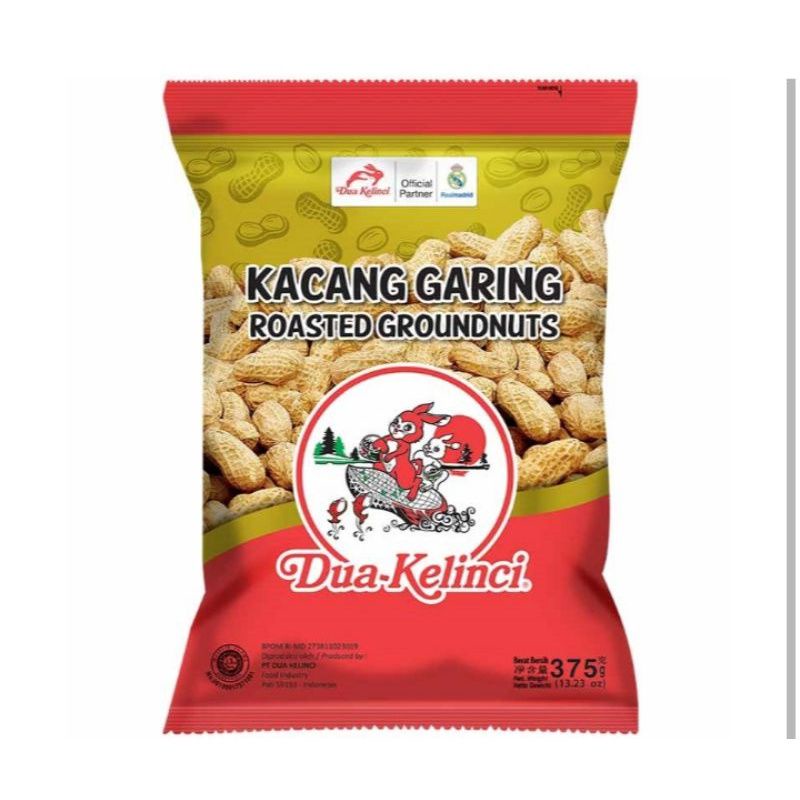 

Dua Kelinci Kacang Kulit Garing 370gr