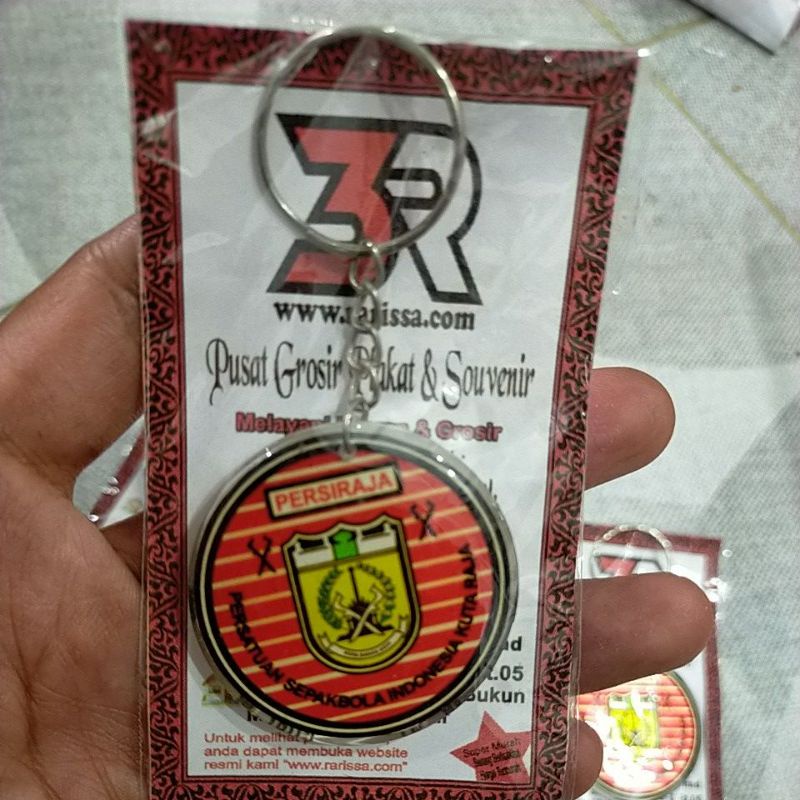 gantungan kunci sepakbola Indonesia Persiraja persatuan sepak bola Indonesia Persiraja banda Aceh
