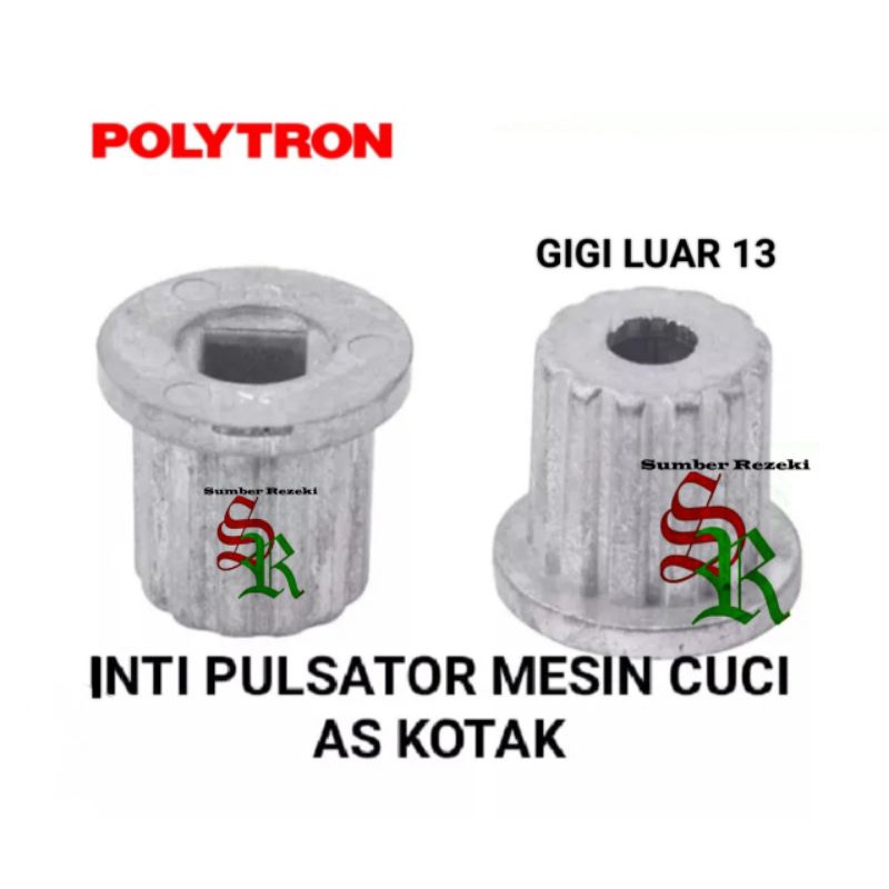 Inti Pulsator Mesin Cuci Polytron As Kotak