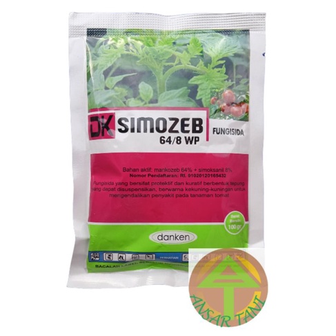 Fungisida DK SIMOZEB 64/8 WP 100 gram