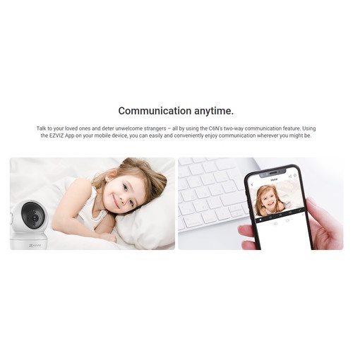Ezviz C6N Smart Wireless WiFi Pan Tilt Camera 1080p Garansi Resmi M