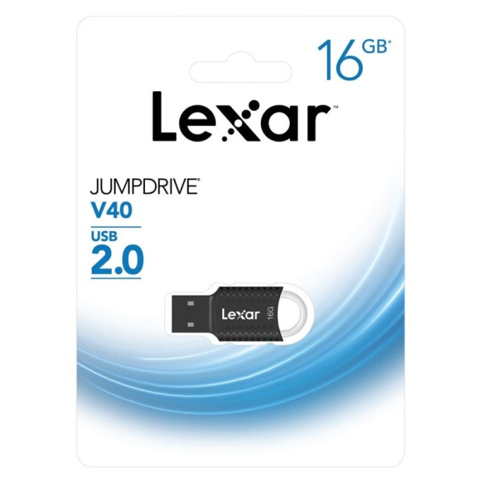 Lexar Flashdisk 16GB USB 2.0 JumpDrive V40