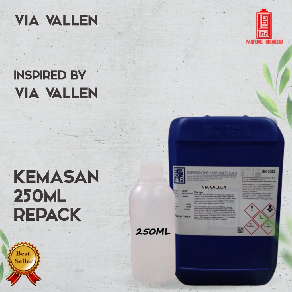 bibit parfum murni VIA VALLEN EP 250ML