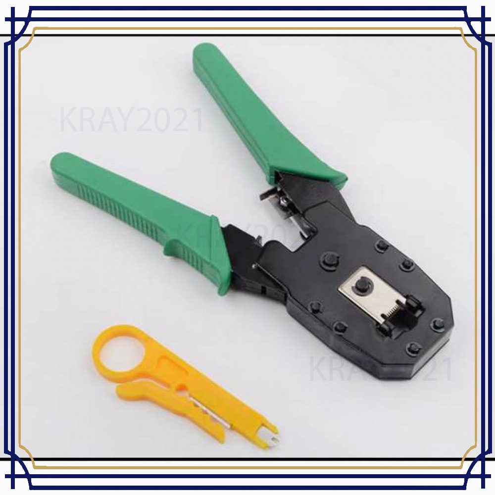 Tang Crimper Kabel LAN Plier Network Cable RJ45 RJ-11 -CV596