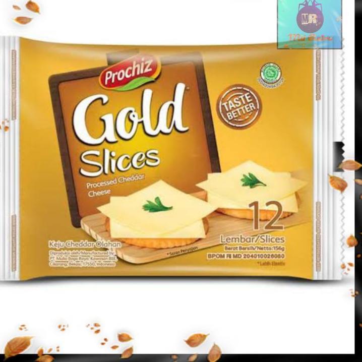 

[KODE PRODUK T6IBG3343] Prochiz Gold Slices isi 12 lembar / Keju Slice / Keju Lembaran
