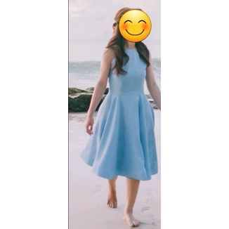 Blue Dress  merk Carol Clothline