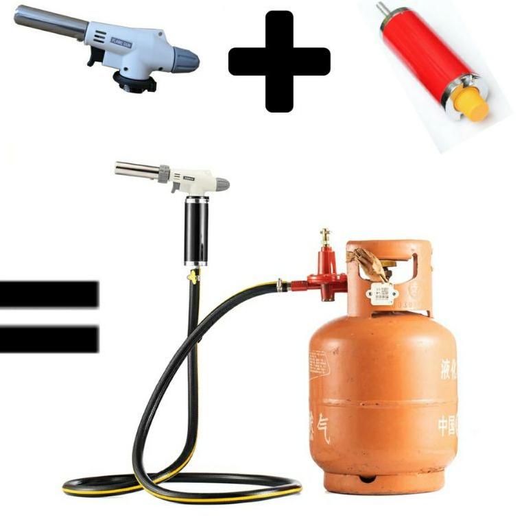 ((P-4&7✓)) Gas torch adaptor set siap dikirim