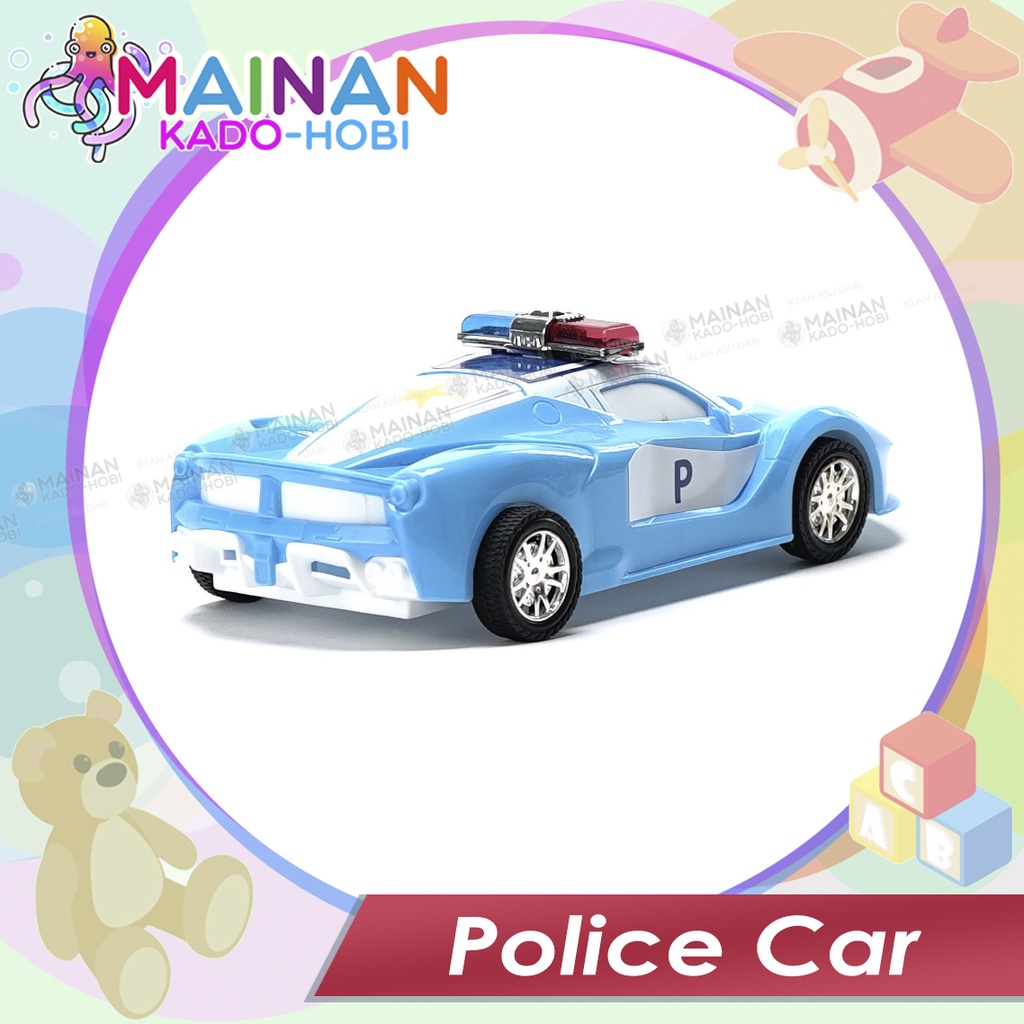 MAINAN ANAK LAKI DIECAST MOBIL PATROLI POLISI POLICE CAR