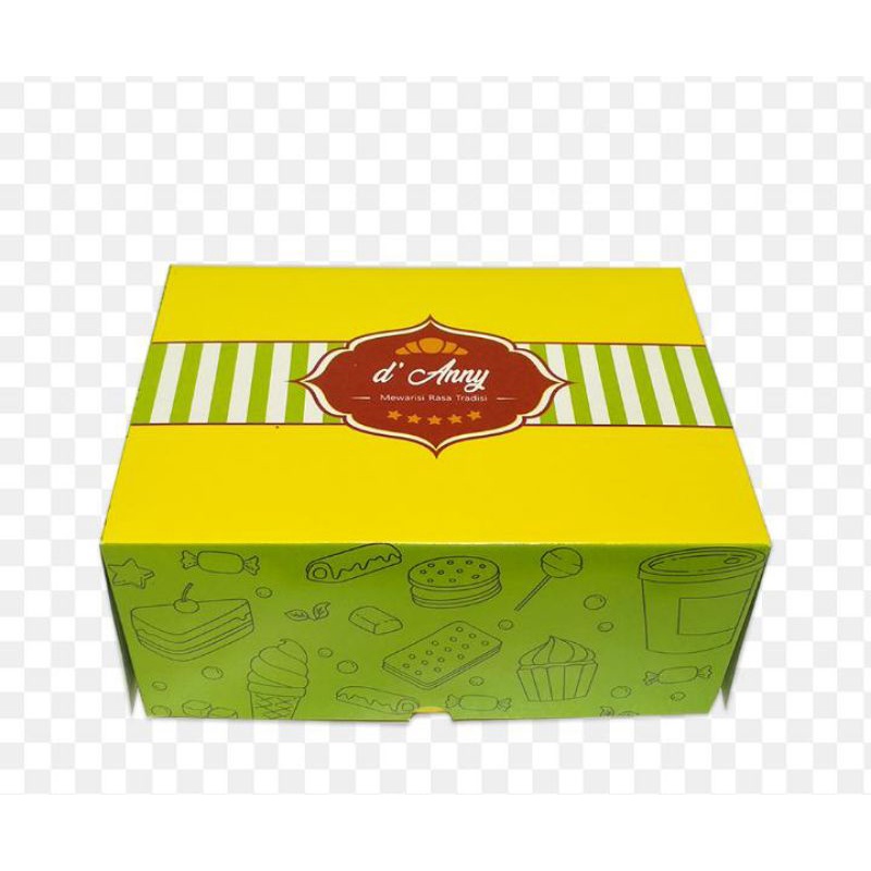 Box kemasan kuliner Nasi custom desain sesuai keinginan (suka suka) Bahan Food Grade/Duplex