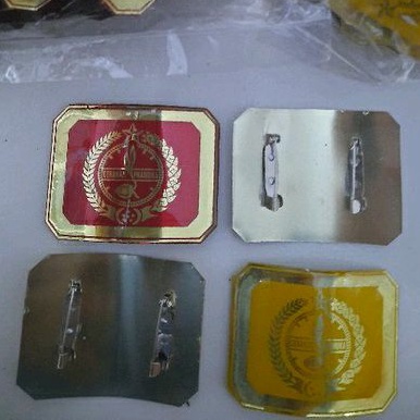 tanda topi baret pramuka/emblim PREMIUM BERGARANSI
