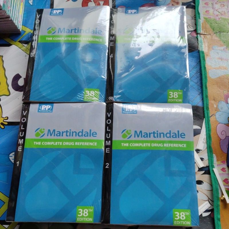 paket buku martindale the complete drug reference volume 1234 komplit