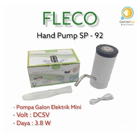 Hand Pump SP - 92 / Pompa Galon Elektrik Mini Fleco