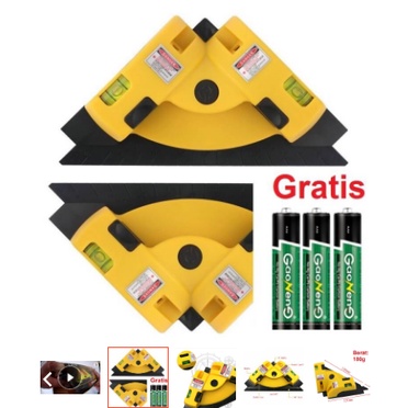 

Siku Kelurusan Lantai Permukaan Sudut 90 derajat