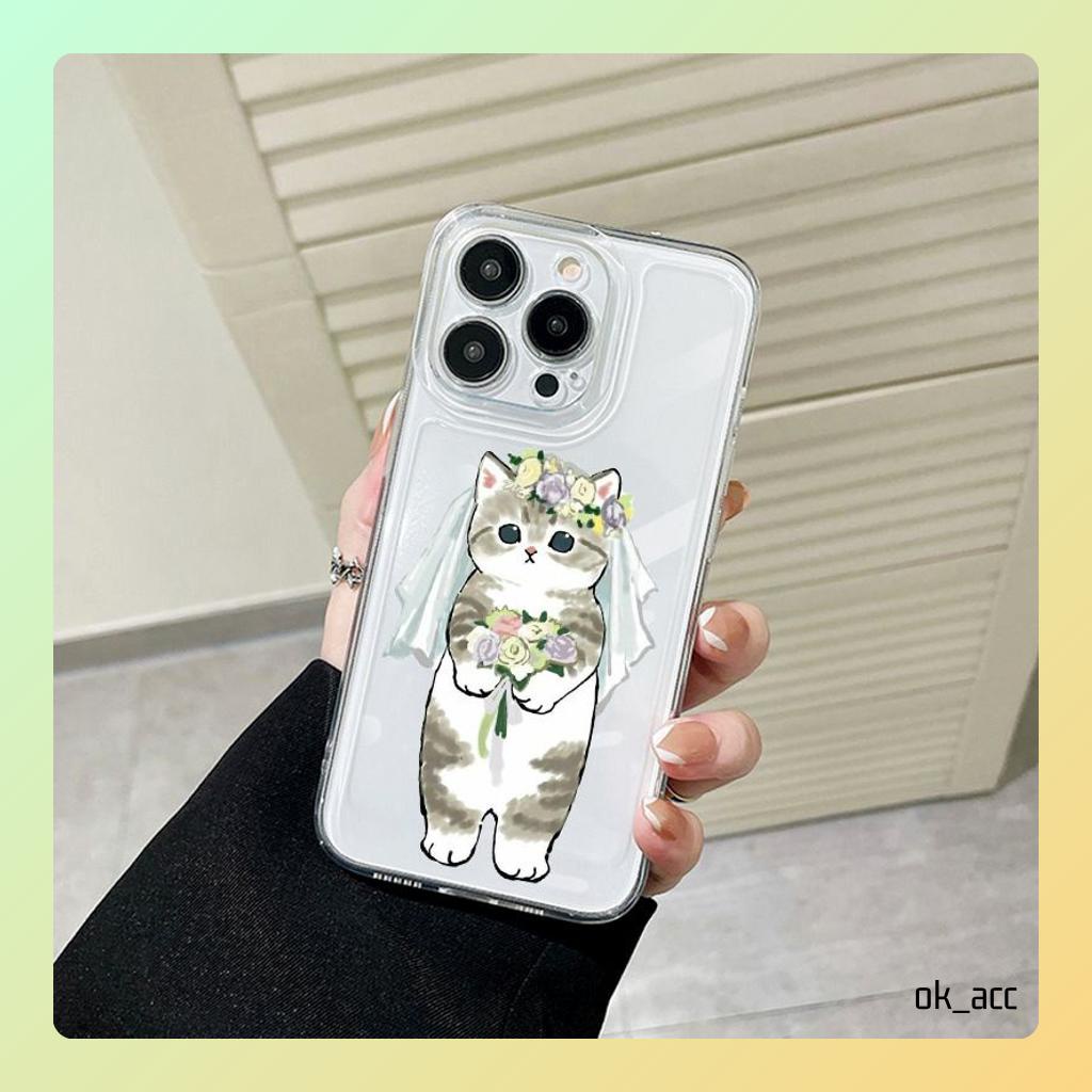 Casing Motif estetika GG32 Cat for Xiaomi Redmi 6A 8 9 Prime 9A 9i 9C 9T 10 10A 10C 11 11a 11s 11t 12 12C A1 A1+ A2 Note 5 10s 5G Pro Poco C40 M2 M3 M4 M5s X3 X5 NFC