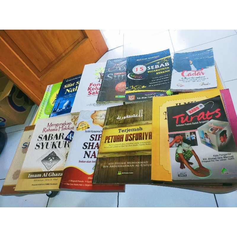 Kumpulan buku islam (bekas)