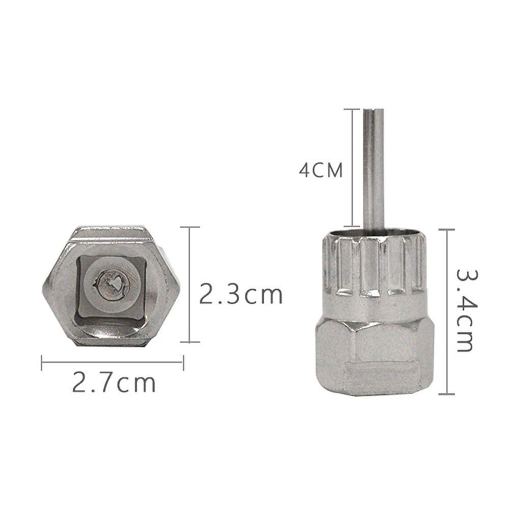 Lanfy Alat Pelepas Kaset Alat Pemeliharaan Aksesoi Sepeda Kaset Sepeda Gunung Alat Pelepas Sepeda Repair Tool Socket Wrench