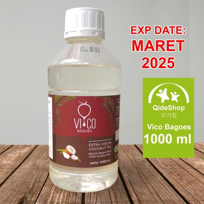 

Vico Bagoes 1 Liter 1L 1000ml VCO Virgin Coconut Oil Minyak Kelapa