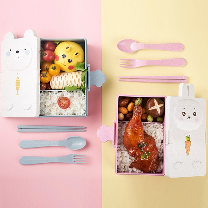 Kotak Makan Box Bento Tempat Makan Box Kotak Bekal Makan Lunch Box