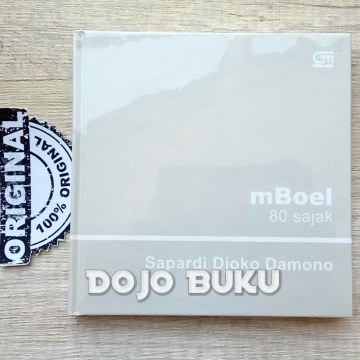 

MBoe! 80 Sajak by Sapardi Djoko Damono (Hardcover) - Original