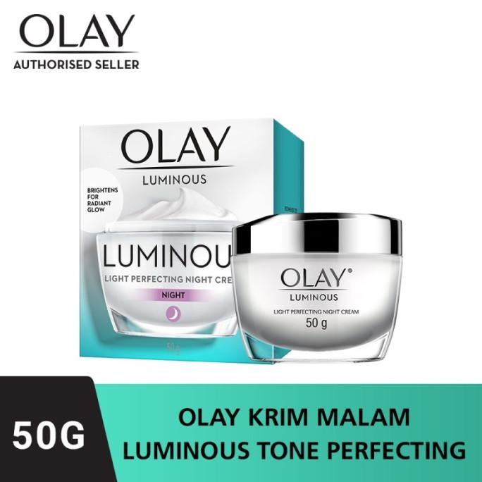 Olay Luminous Night Restoring Cream 50gr White Radiance